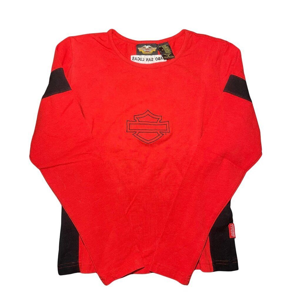 Women’s Harley‑Davidson Embroidered Long Sleeve Tee - Medium